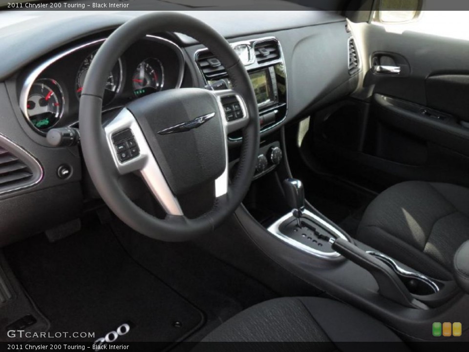 Black Interior Prime Interior for the 2011 Chrysler 200 Touring #48325538