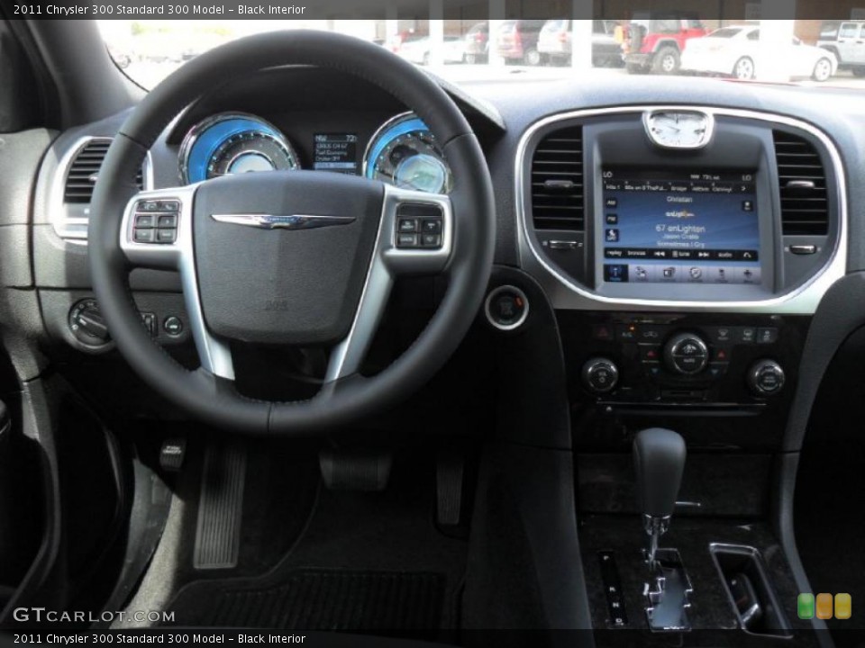 Black Interior Dashboard for the 2011 Chrysler 300  #48325634