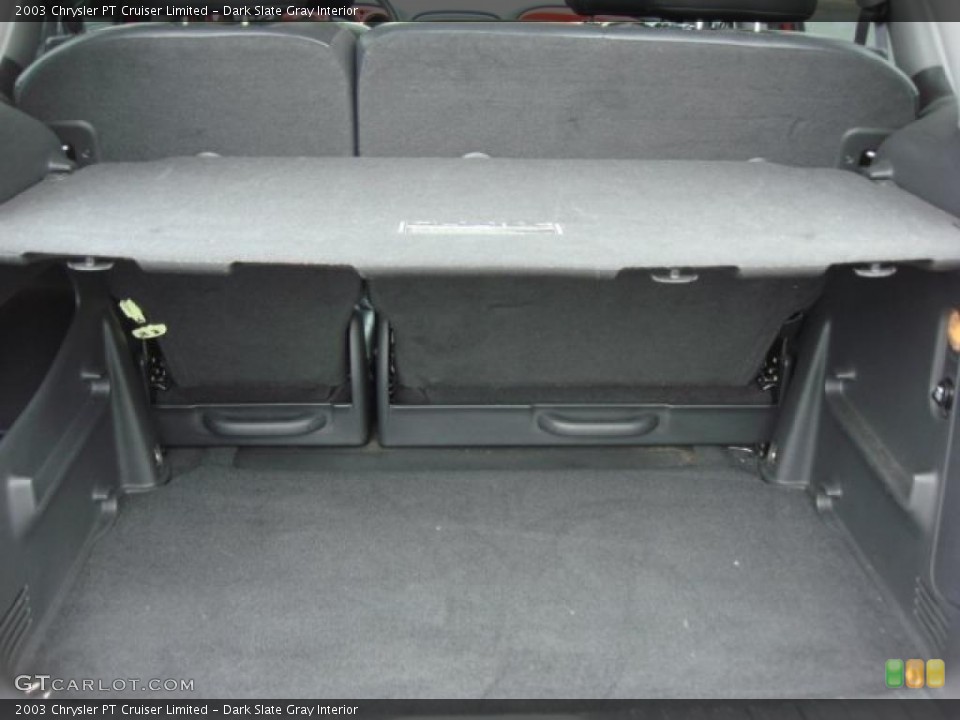 Dark Slate Gray Interior Trunk for the 2003 Chrysler PT Cruiser Limited #48329242