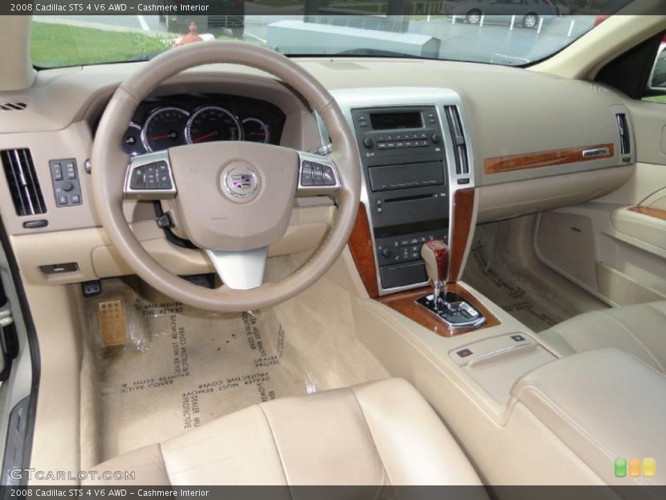 Cashmere Interior Prime Interior for the 2008 Cadillac STS 4 V6 AWD #48330304