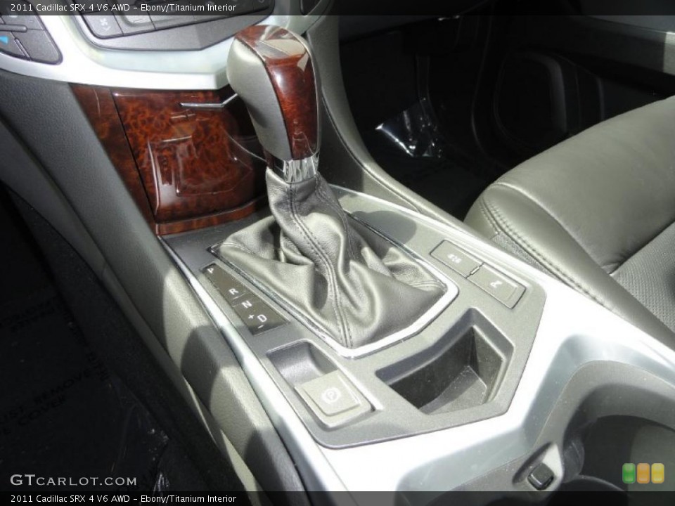 Ebony/Titanium Interior Transmission for the 2011 Cadillac SRX 4 V6 AWD #48331645