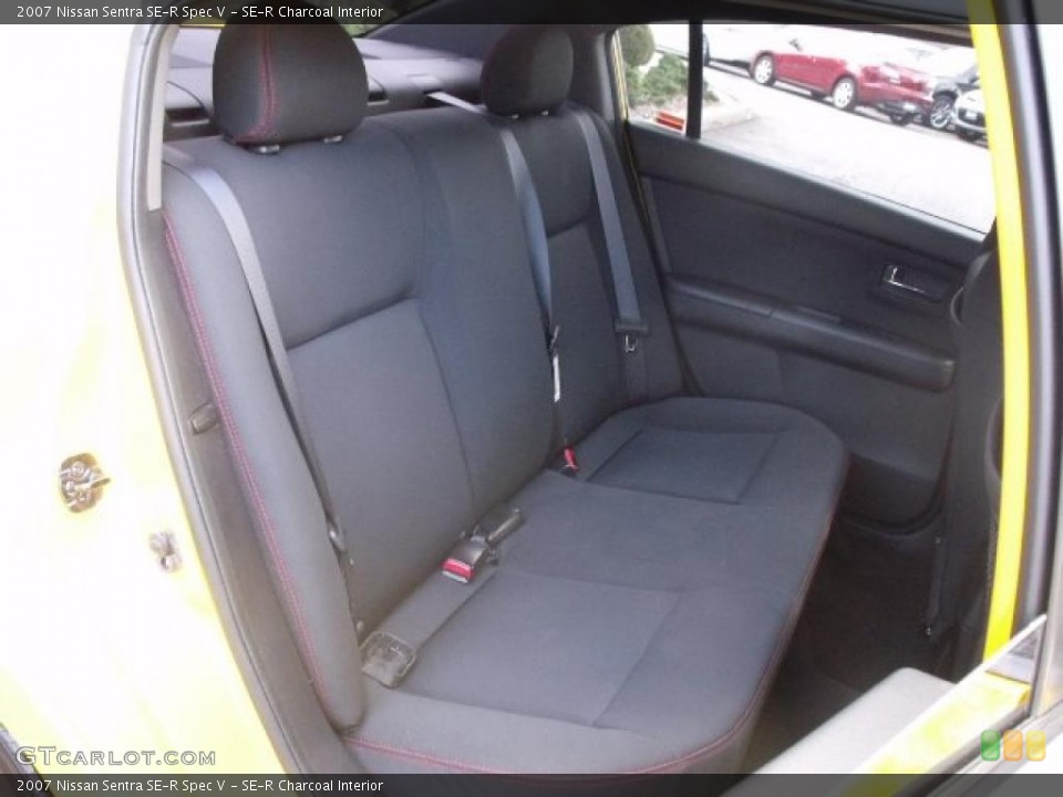 SE-R Charcoal Interior Photo for the 2007 Nissan Sentra SE-R Spec V #48332134