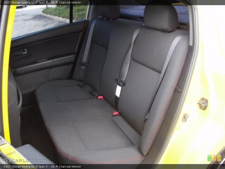 SE-R Charcoal Interior Photo for the 2007 Nissan Sentra SE-R Spec V #48332179