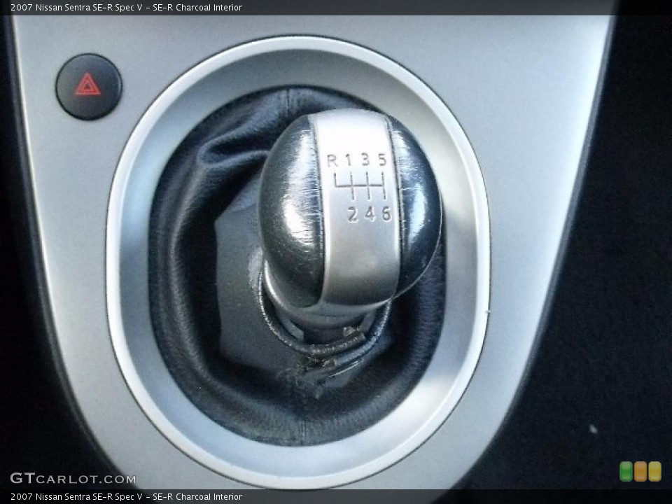 SE-R Charcoal Interior Transmission for the 2007 Nissan Sentra SE-R Spec V #48332389