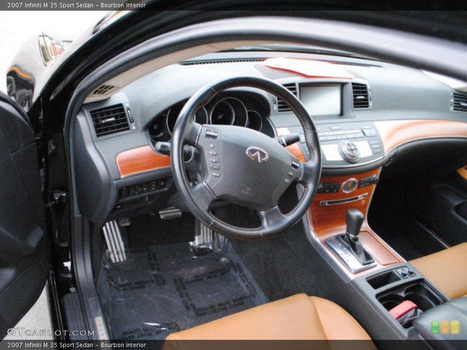 Bourbon Interior Steering Wheel for the 2007 Infiniti M 35 Sport Sedan #48333232