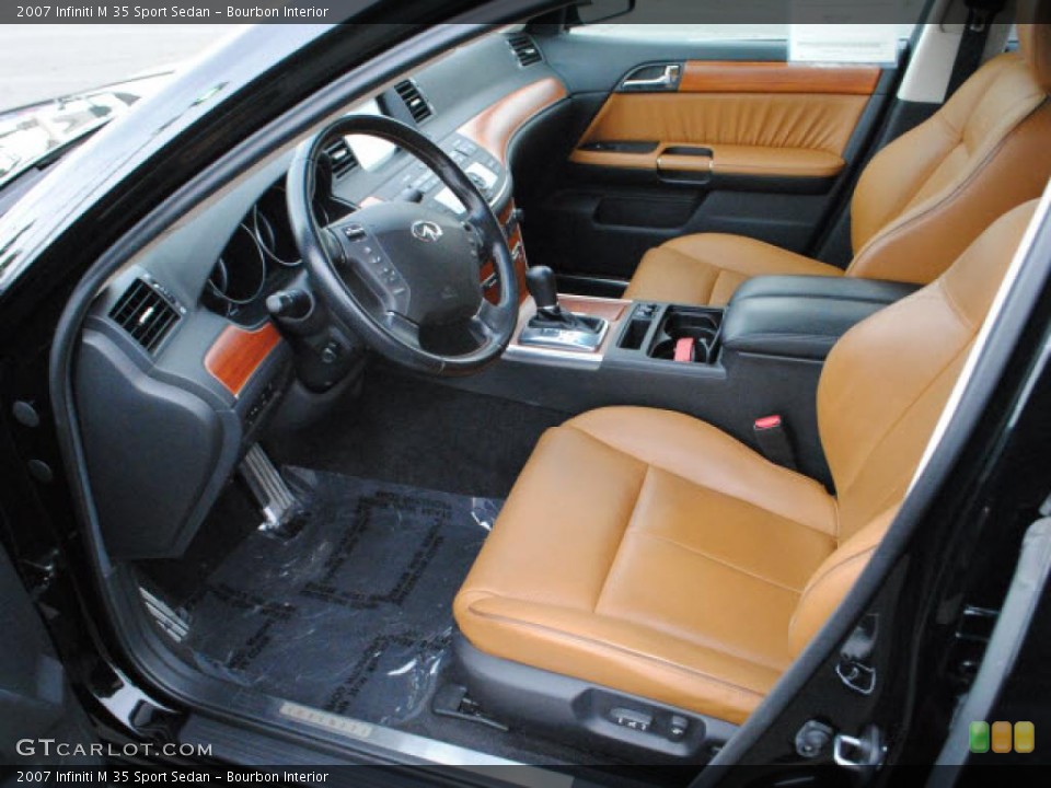Bourbon Interior Photo for the 2007 Infiniti M 35 Sport Sedan #48333247