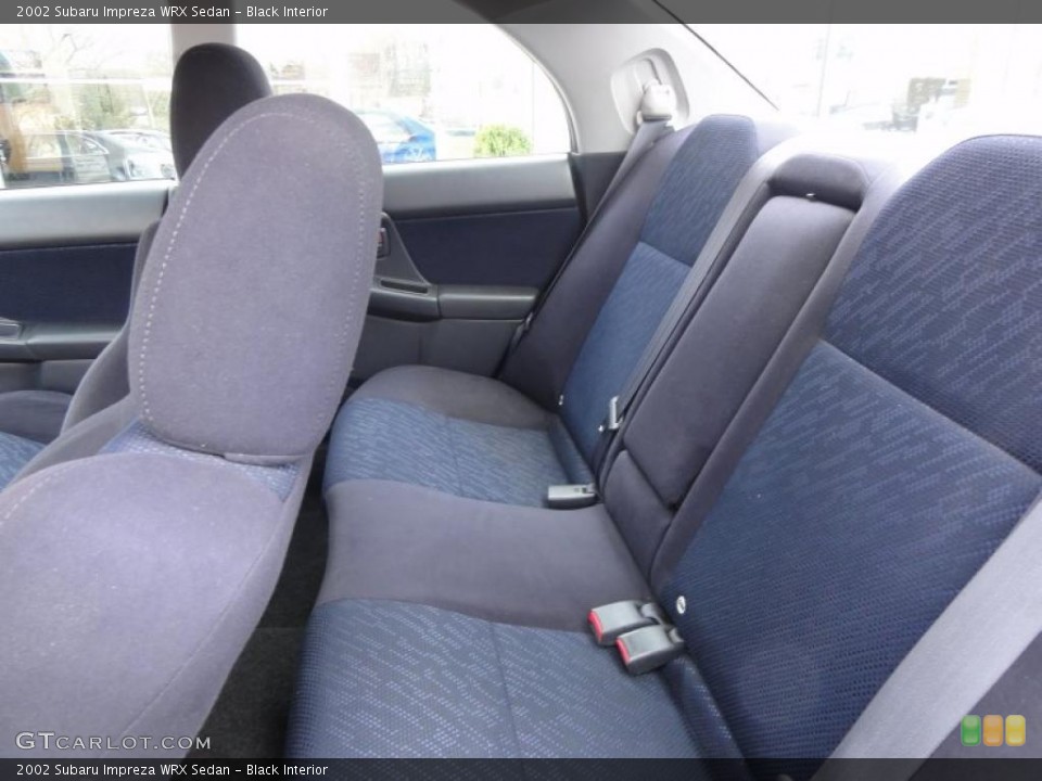 Black Interior Photo for the 2002 Subaru Impreza WRX Sedan #48333562