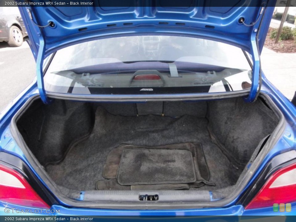 Black Interior Trunk for the 2002 Subaru Impreza WRX Sedan #48333718