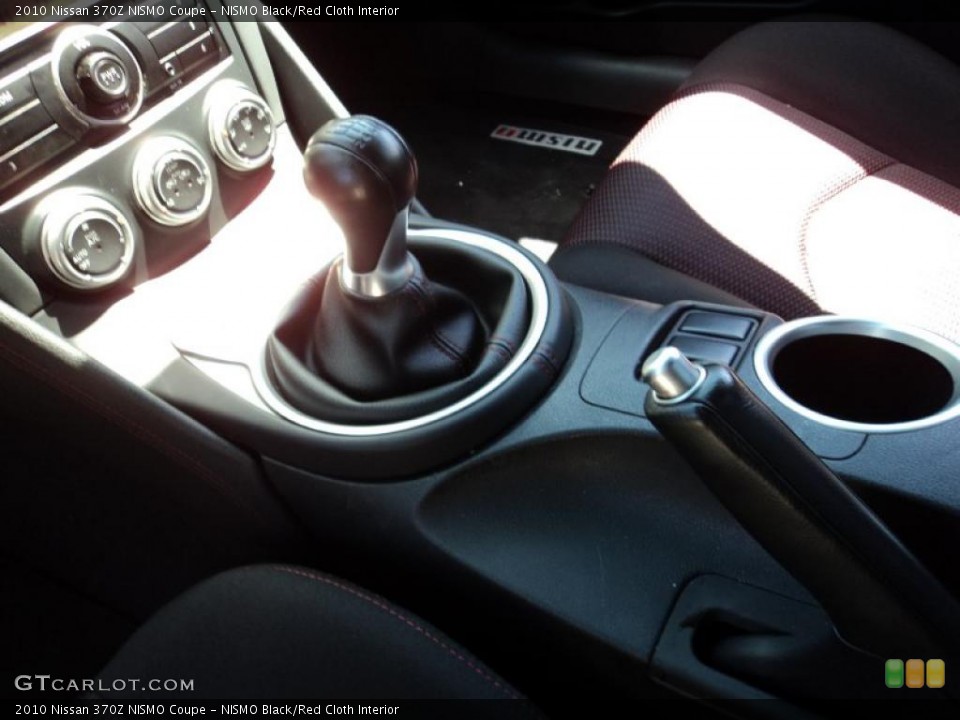 NISMO Black/Red Cloth Interior Transmission for the 2010 Nissan 370Z NISMO Coupe #48333727