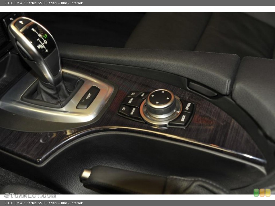 Black Interior Transmission for the 2010 BMW 5 Series 550i Sedan #48334735