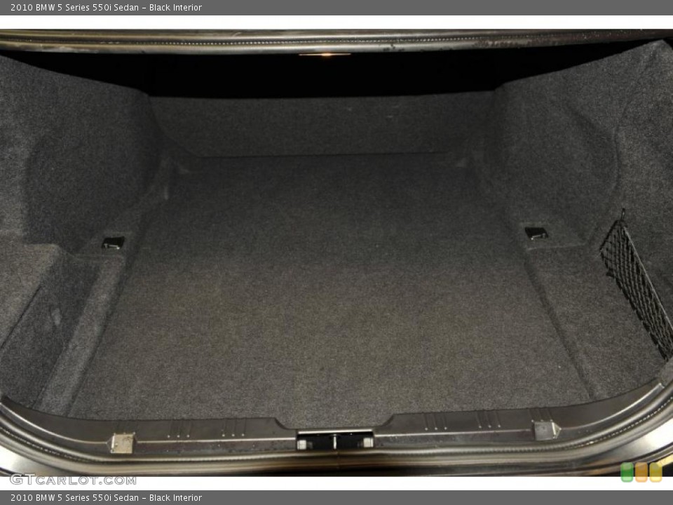 Black Interior Trunk for the 2010 BMW 5 Series 550i Sedan #48335002