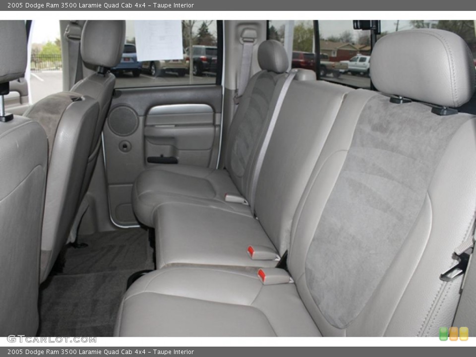 Taupe Interior Photo for the 2005 Dodge Ram 3500 Laramie Quad Cab 4x4 #48336196