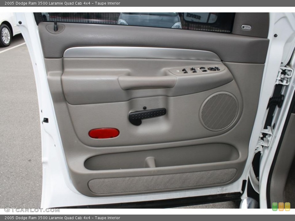 Taupe Interior Door Panel for the 2005 Dodge Ram 3500 Laramie Quad Cab 4x4 #48336211