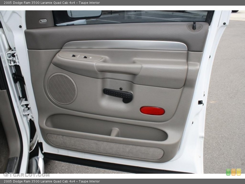 Taupe Interior Door Panel for the 2005 Dodge Ram 3500 Laramie Quad Cab 4x4 #48336223