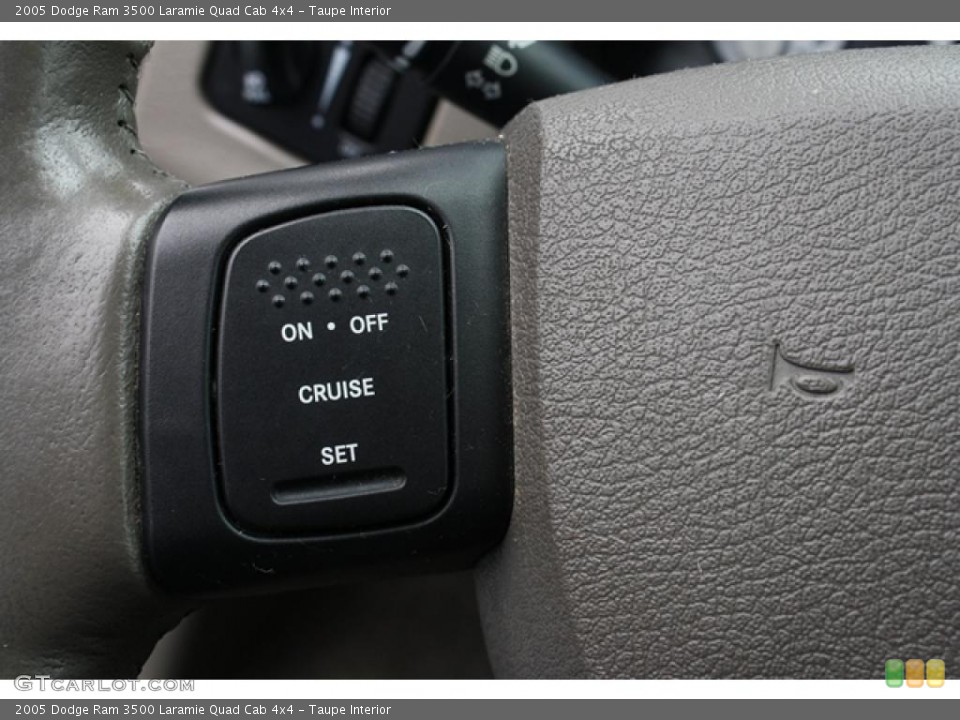 Taupe Interior Controls for the 2005 Dodge Ram 3500 Laramie Quad Cab 4x4 #48336256