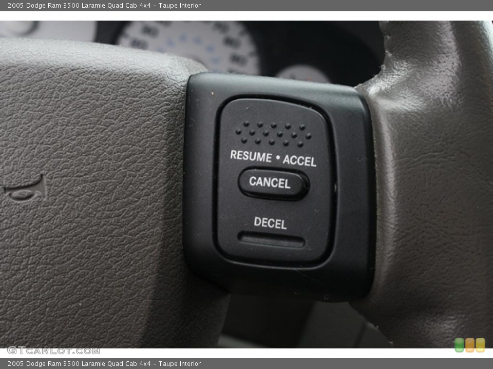 Taupe Interior Controls for the 2005 Dodge Ram 3500 Laramie Quad Cab 4x4 #48336271