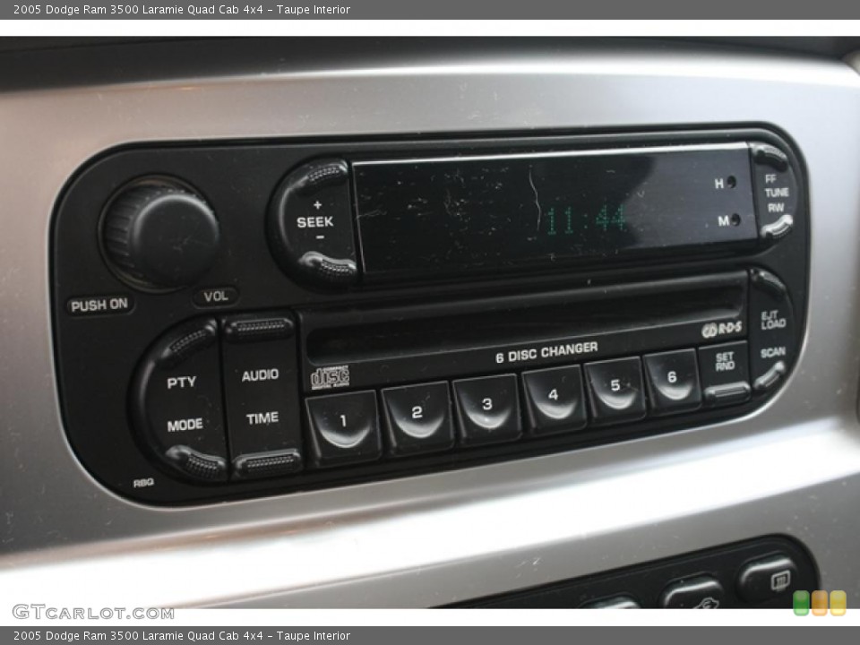 Taupe Interior Controls for the 2005 Dodge Ram 3500 Laramie Quad Cab 4x4 #48336286
