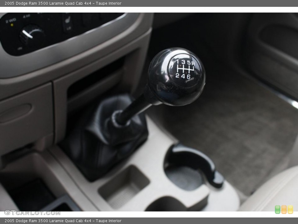Taupe Interior Transmission for the 2005 Dodge Ram 3500 Laramie Quad Cab 4x4 #48336334
