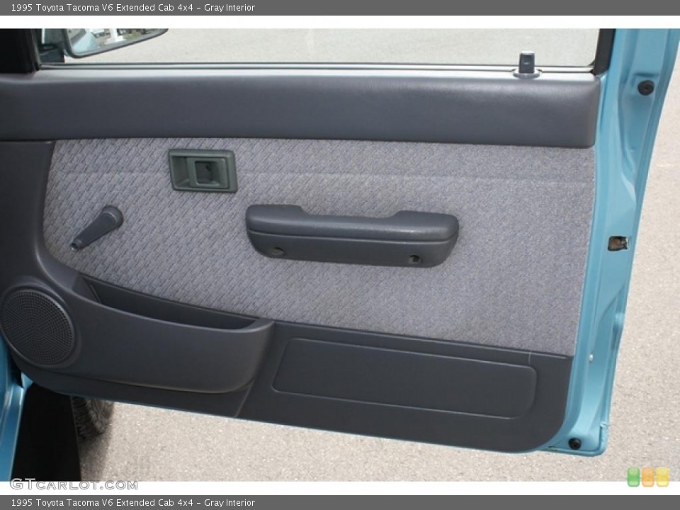 Gray Interior Door Panel for the 1995 Toyota Tacoma V6 Extended Cab 4x4 #48336847