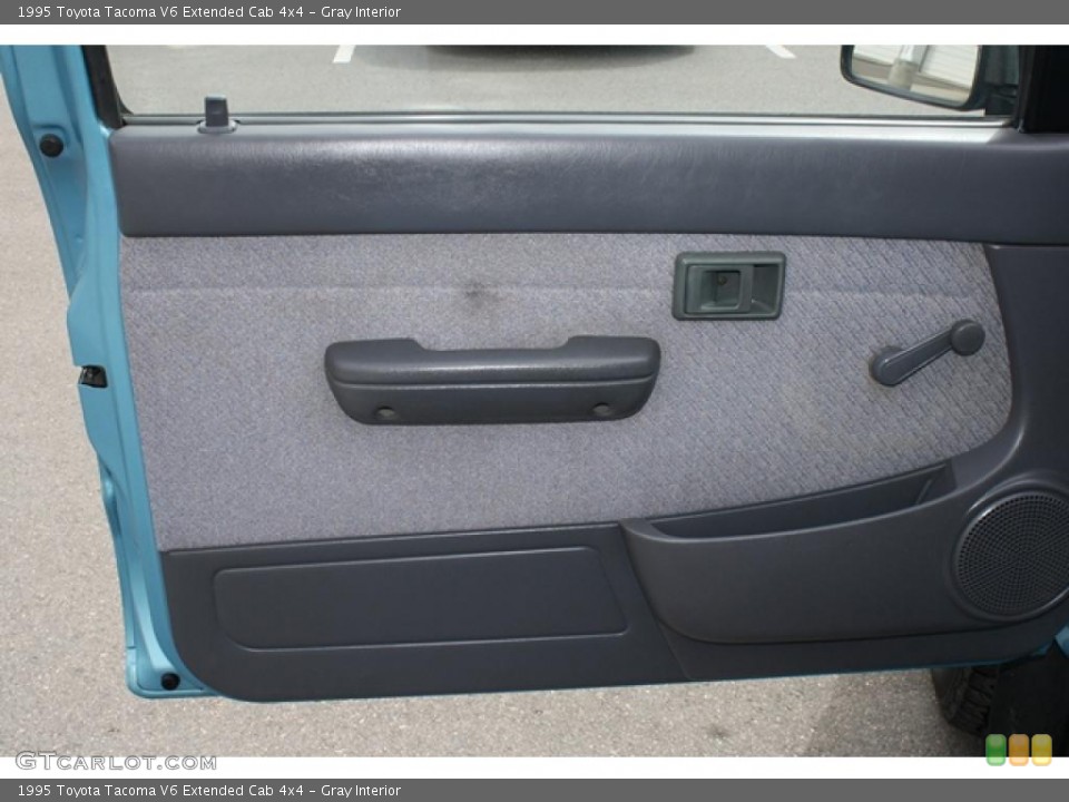 Gray Interior Door Panel for the 1995 Toyota Tacoma V6 Extended Cab 4x4 #48336862