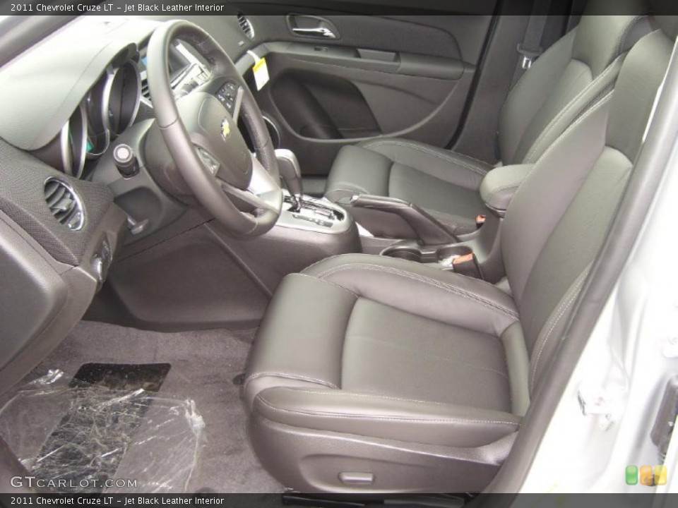 Jet Black Leather Interior Photo for the 2011 Chevrolet Cruze LT #48339916
