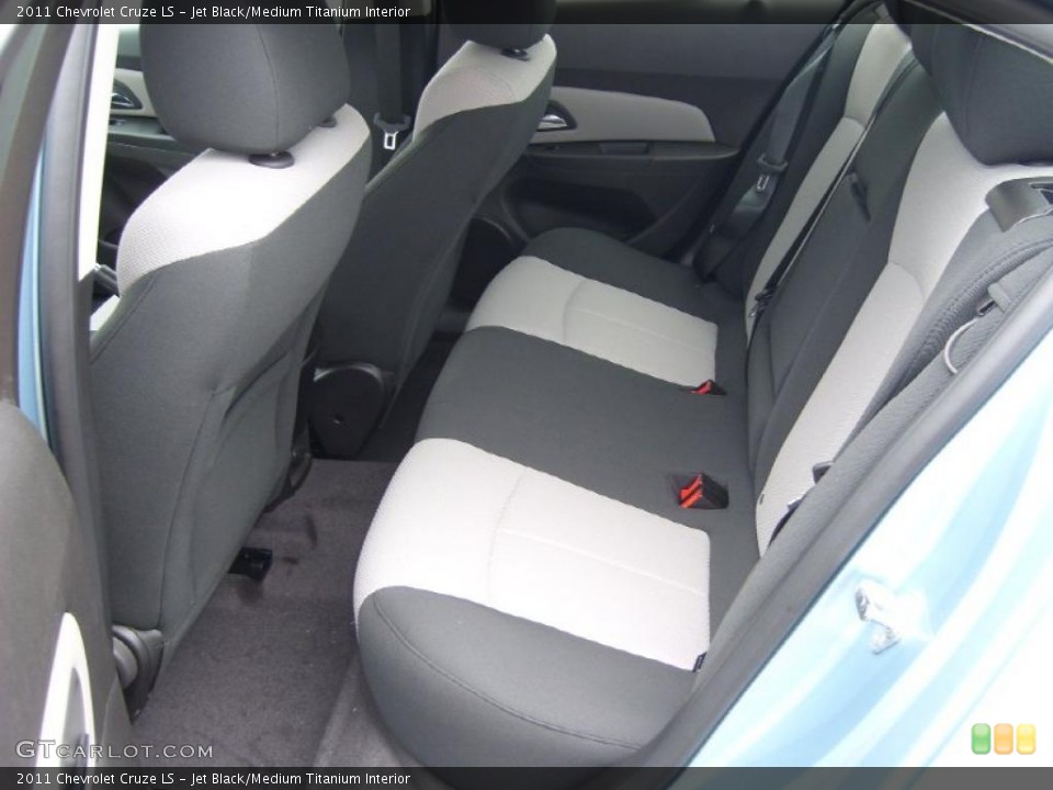 Jet Black/Medium Titanium Interior Photo for the 2011 Chevrolet Cruze LS #48340243