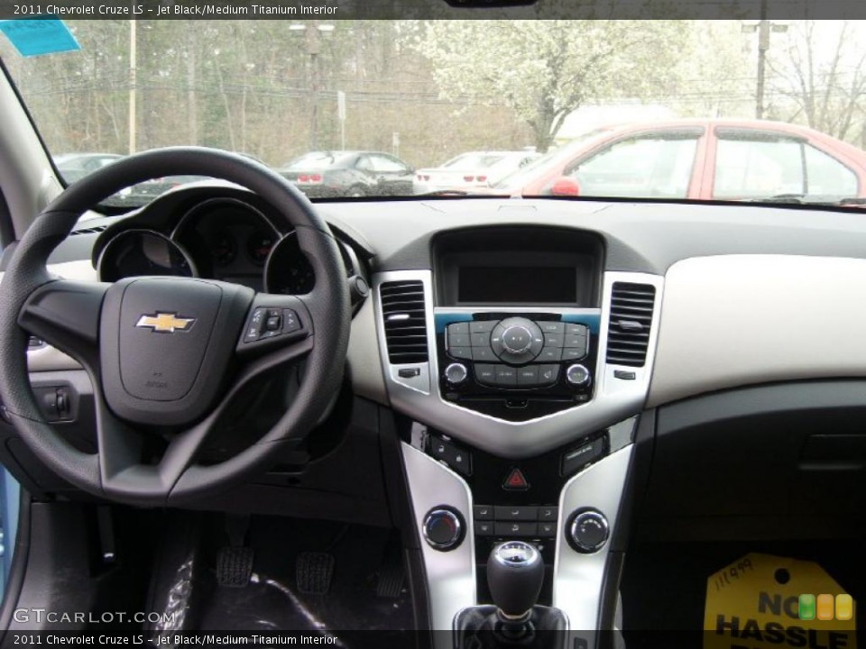 Jet Black/Medium Titanium Interior Dashboard for the 2011 Chevrolet Cruze LS #48340258