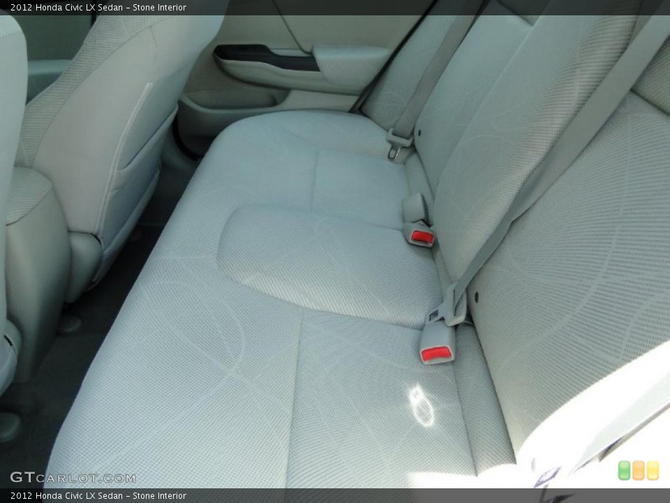 Stone Interior Photo for the 2012 Honda Civic LX Sedan #48340345