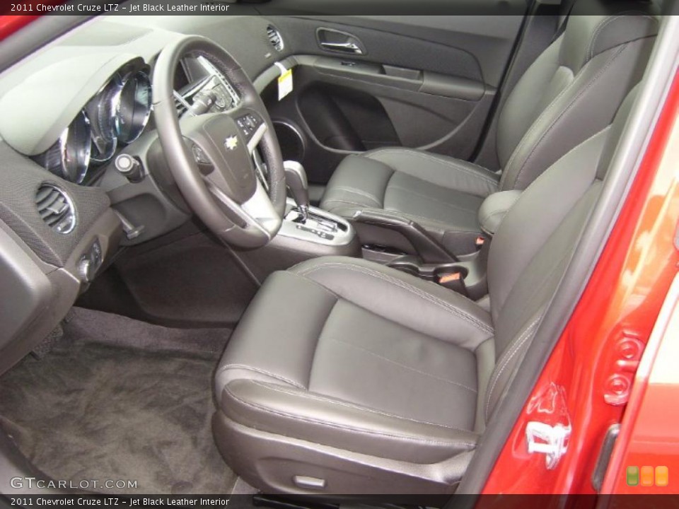 Jet Black Leather Interior Photo for the 2011 Chevrolet Cruze LTZ #48341155