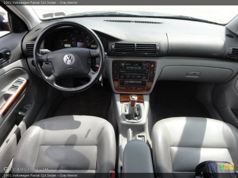 Gray Interior Dashboard for the 2001 Volkswagen Passat GLX Sedan #48342391