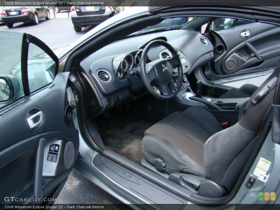 Dark Charcoal Interior Photo for the 2008 Mitsubishi Eclipse Spyder GS #48342472