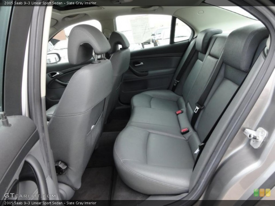 Slate Gray Interior Photo for the 2005 Saab 9-3 Linear Sport Sedan #48343171