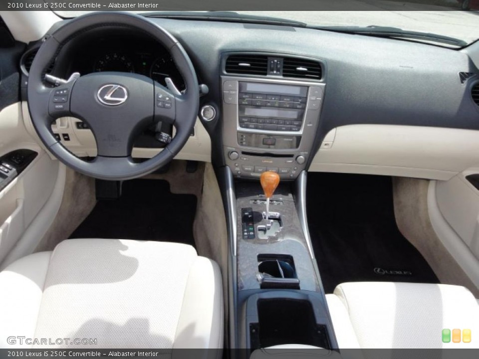 Alabaster Interior Dashboard for the 2010 Lexus IS 250C Convertible #48344044