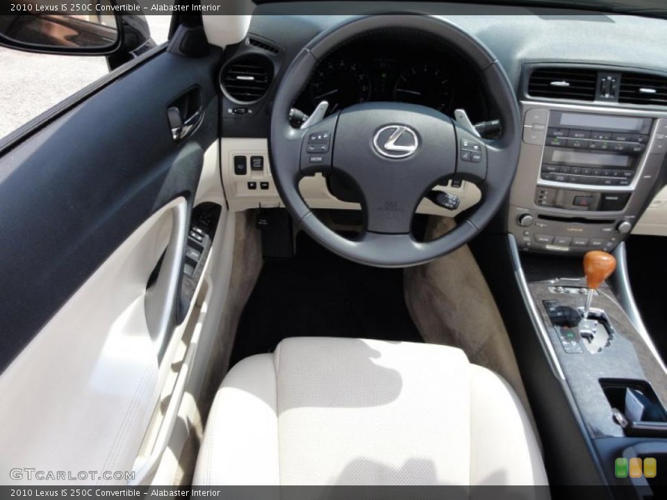 Alabaster Interior Controls for the 2010 Lexus IS 250C Convertible #48344059