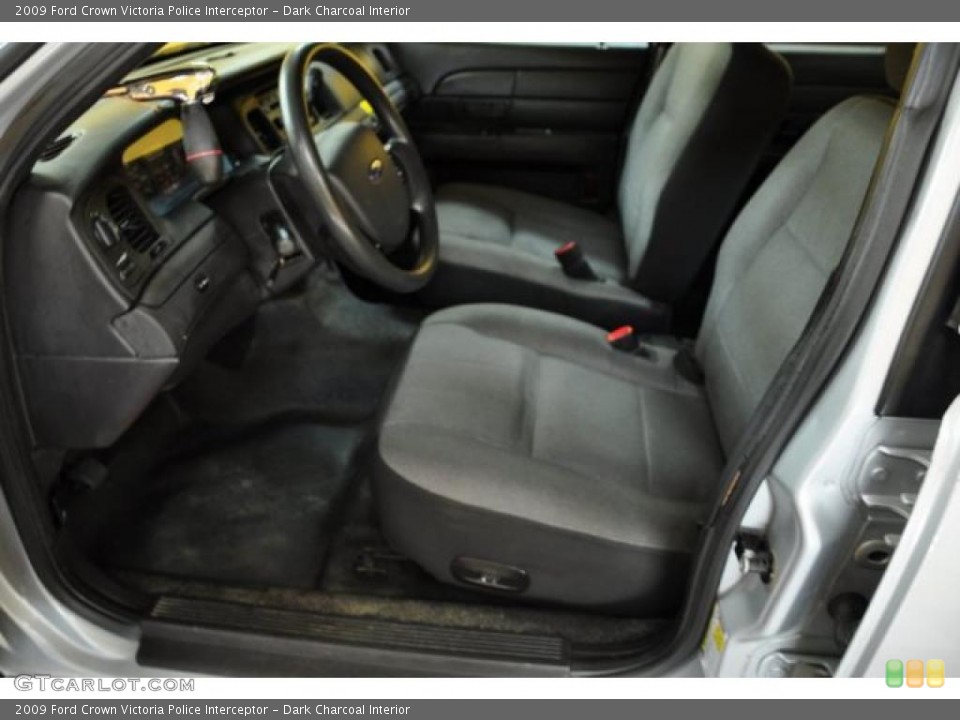 Dark Charcoal Interior Photo for the 2009 Ford Crown Victoria Police Interceptor #48344561