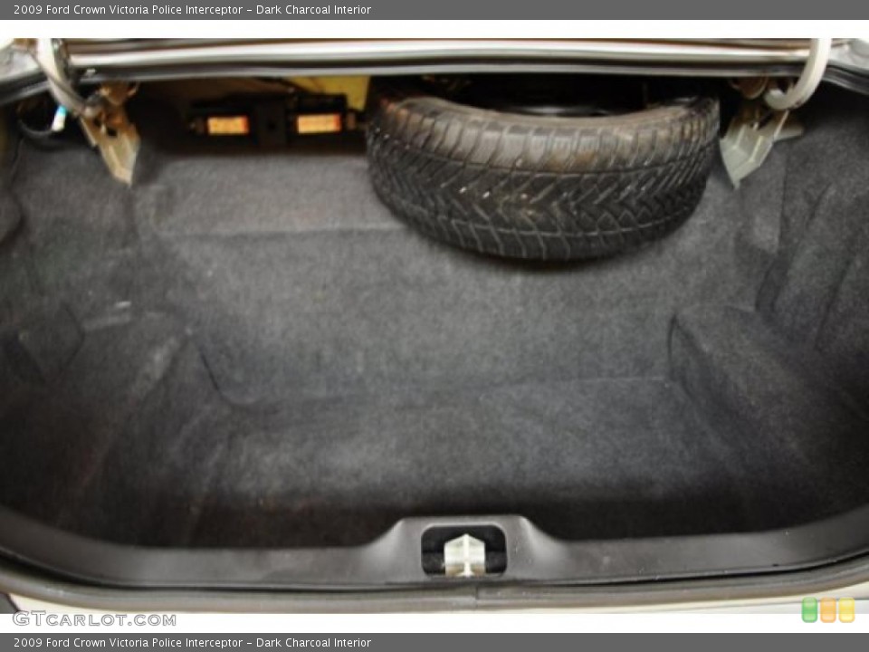Dark Charcoal Interior Trunk for the 2009 Ford Crown Victoria Police Interceptor #48344592