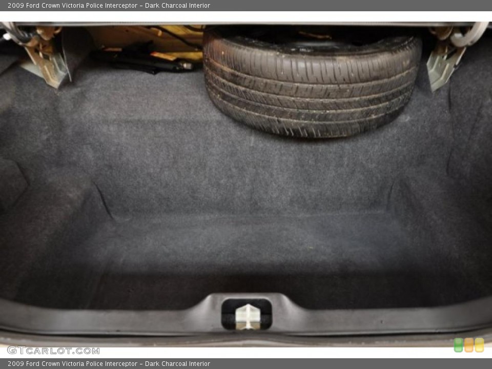 Dark Charcoal Interior Trunk for the 2009 Ford Crown Victoria Police Interceptor #48344884