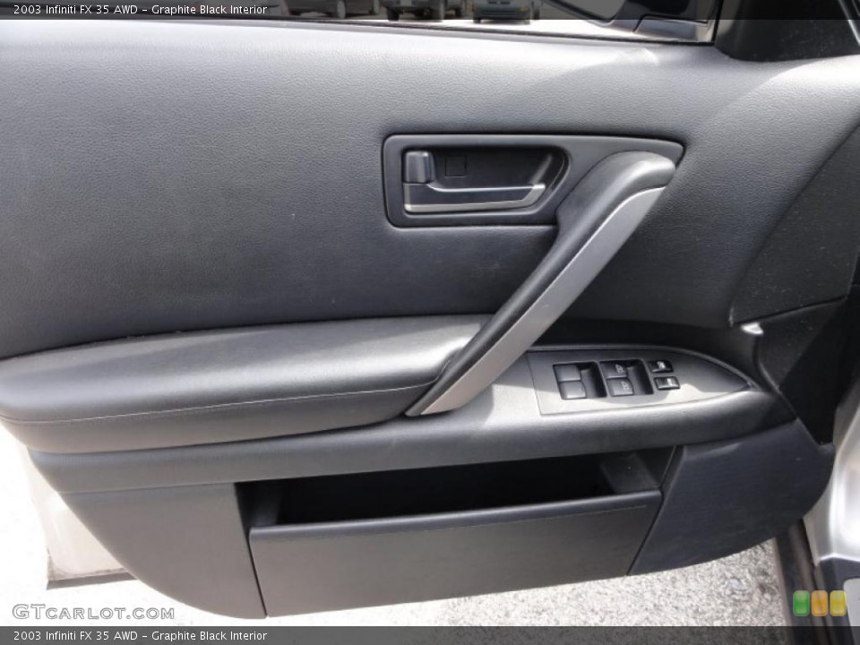 Graphite Black Interior Door Panel for the 2003 Infiniti FX 35 AWD #48346204