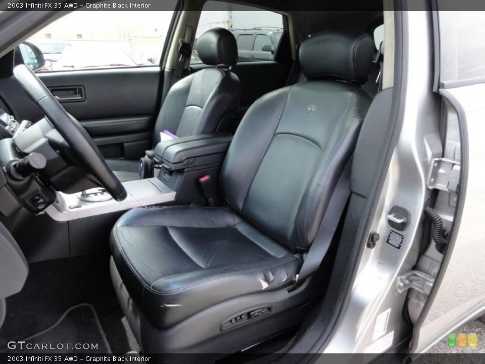 Graphite Black Interior Photo for the 2003 Infiniti FX 35 AWD #48346267