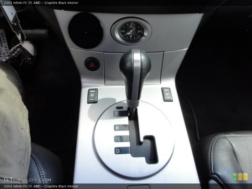 Graphite Black Interior Transmission for the 2003 Infiniti FX 35 AWD #48346690