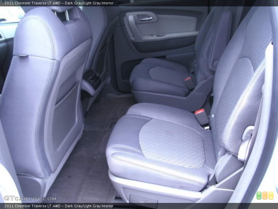 Dark Gray/Light Gray Interior Photo for the 2011 Chevrolet Traverse LT AWD #48349597