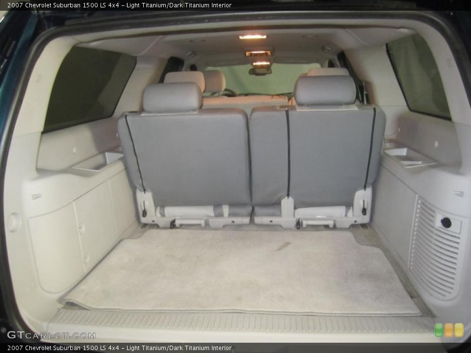 Light Titanium/Dark Titanium Interior Trunk for the 2007 Chevrolet Suburban 1500 LS 4x4 #48350005