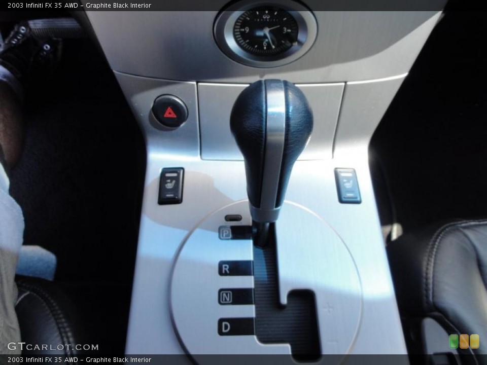Graphite Black Interior Transmission for the 2003 Infiniti FX 35 AWD #48352369