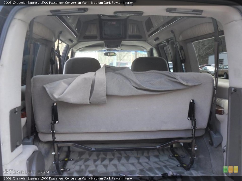 Medium Dark Pewter Interior Photo for the 2003 Chevrolet Express 1500 Passenger Conversion Van #48353878