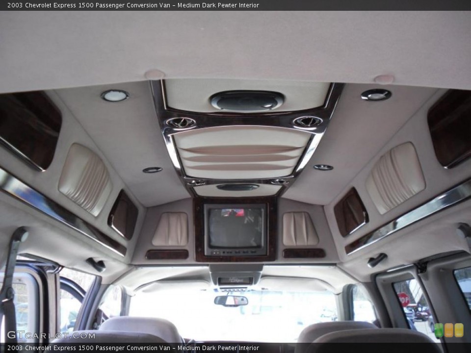 Medium Dark Pewter Interior Photo for the 2003 Chevrolet Express 1500 Passenger Conversion Van #48353893