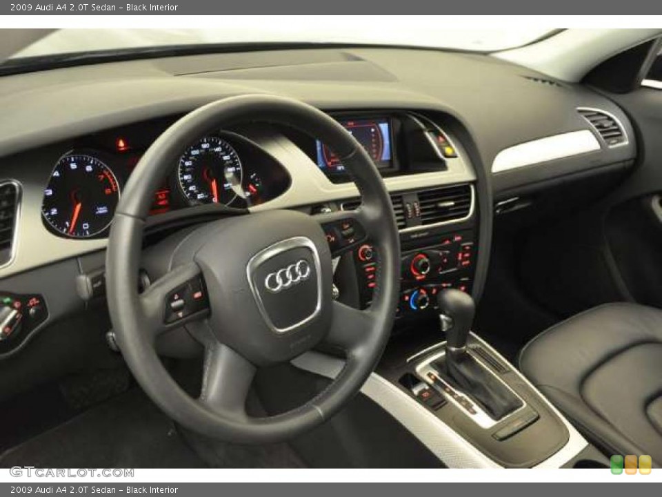 Black Interior Dashboard for the 2009 Audi A4 2.0T Sedan #48355003
