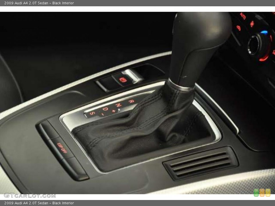 Black Interior Transmission for the 2009 Audi A4 2.0T Sedan #48355094