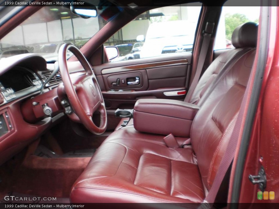 Mulberry Interior Photo for the 1999 Cadillac DeVille Sedan #48355177