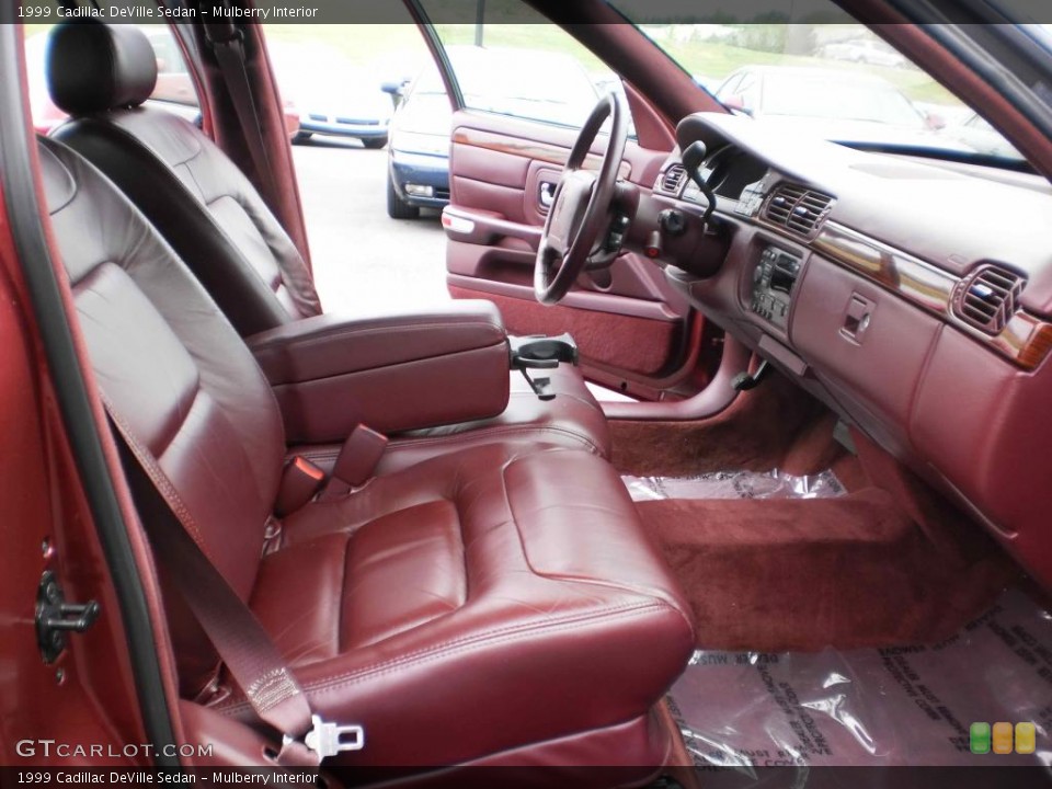 Mulberry Interior Photo for the 1999 Cadillac DeVille Sedan #48355384