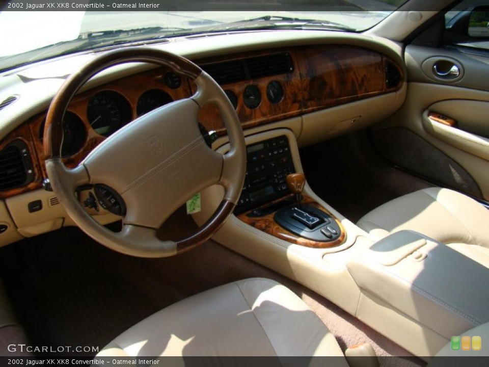 Oatmeal 2002 Jaguar XK Interiors